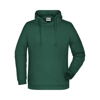 James & Nicholson James And Nicholson Heren Basis Hoodie (Donkergroen)