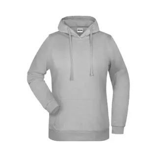 James & Nicholson James And Nicholson Vrouwen/dames Basic Hoodie (Grijze Heide)