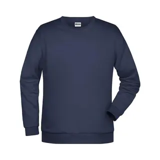 James & Nicholson James And Nicholson Heren Basis Sweatshirt (Marine)