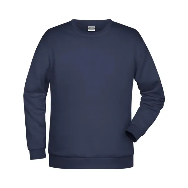 James & Nicholson James And Nicholson Heren Basis Sweatshirt (Marine) thumbnail