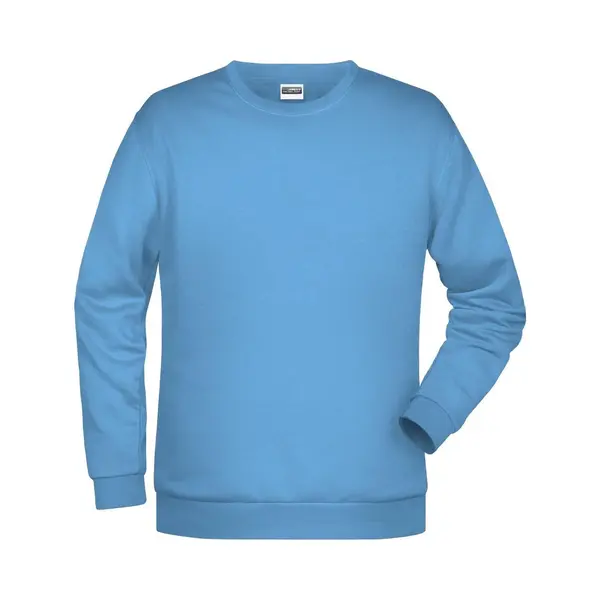 James & Nicholson James And Nicholson Heren Basis Sweatshirt (Hemelsblauw) thumbnail