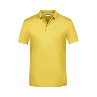 James & Nicholson James And Nicholson Heren Basis Polo Shirt (Geel)