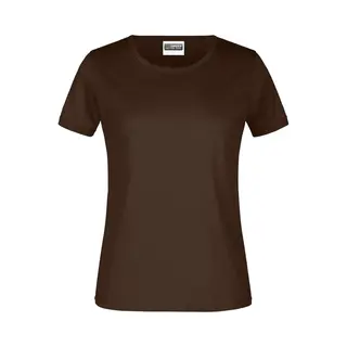 James & Nicholson James And Nicholson Dames/dames Basic T-Shirt (Bruin)