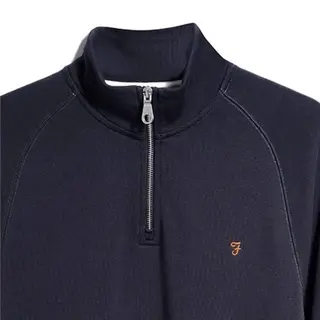 Farah Jim Sweatshirt In Navy - 3XL