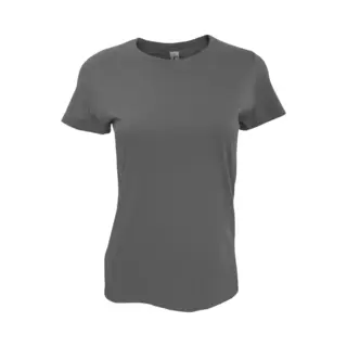 Sol'S Women's Imperial Short-Sleeved T-Shirt In Dark Grey | Size, 3XL