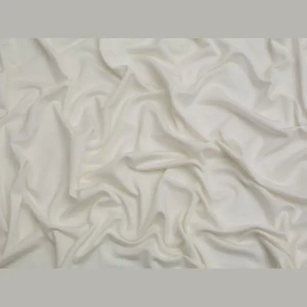Minerva Core Range Bamboo Jersey Stretch Knit Fabric Ivory thumbnail