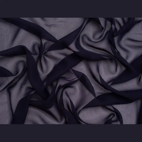 Minerva Core Range Light Sheer Chiffon Fabric Dark Navy thumbnail