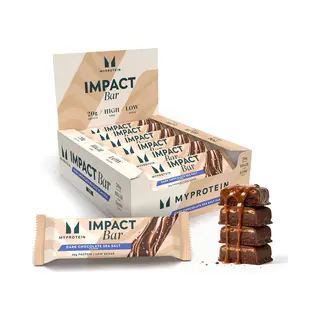Myprotein - Impact Protein Bar - Dark Chocolate Sea Salt - 12x64g
