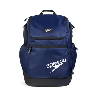 Speedo Unisex-Adult Teamster 2.0 Rucksack 35l Backpack | Swim Bag | Training | Backpack, Dark Heather Blue, One Size