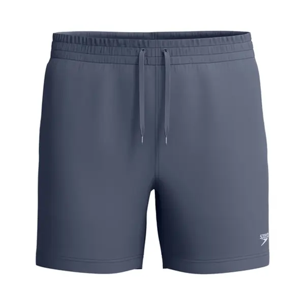 Speedo Men's 16" Watershort Swiming Trunks| Quick Dry | Comfortable Fit | Clasic Style | Drawstring Waist, Grey Lead/Black, S thumbnail