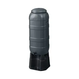 Vos Products Regenton -Begreen Mini - 100 Liter - Grijs - Incl. Kraan