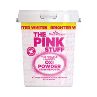 The Pink Stuff Laundry Oxi Powder Stain Remover Whites 1kg