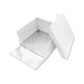 Pme Square Cake Card & Cake Box Kuchenbehälter Quadratisch Weiß