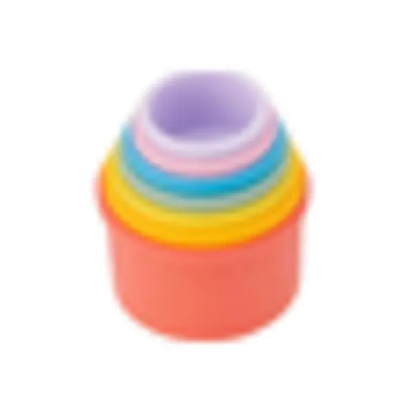 Tickit Silisoft Ronde Stapelbekers (Regenboog), Pk7 thumbnail
