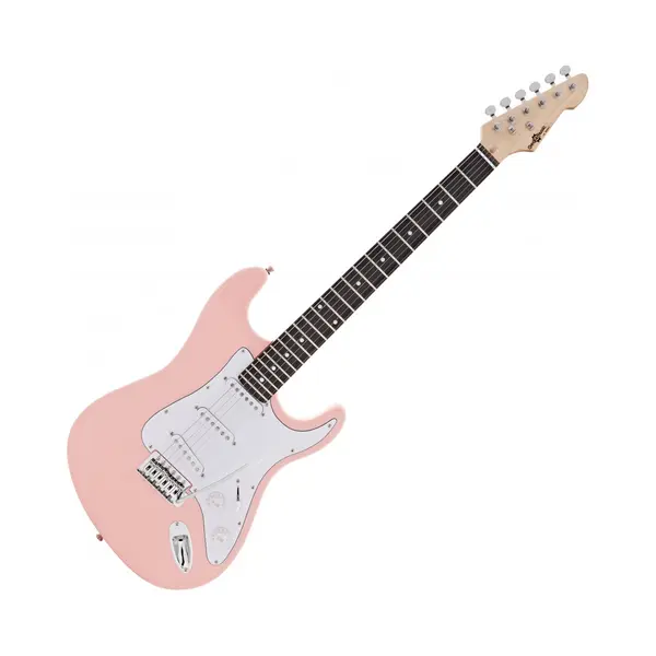 La E-Gitarre Von Gear4music Rosa thumbnail
