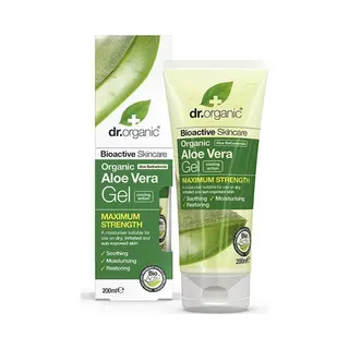 Dr Organic Aloe Vera Gel 200 ml Shower gel Unisex Body