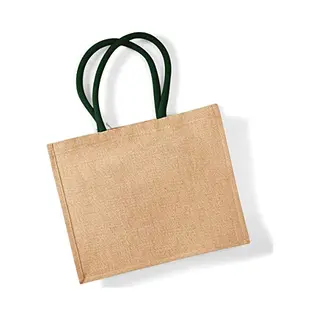Westford Mill W407 Classic Jute Shopper