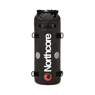 Northcore Surfing And Watersports Accessories - Dry Bag 30L 30 Litre Capacity Back Pack - Black - Waterproof Sprayproof