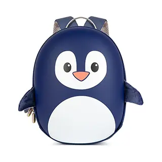 Boppi Tiny Trekker Kinder‑Rucksack Für Reisen & Kindergarten | 4‑Liter Rucksack Für Kleinkinder & Vorschulkinder | Pinguin Blau