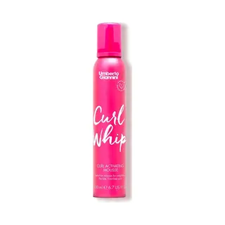 Umberto Giannini Curl Whip Curl Activating Mousse, Vegan & Cruelty Free Frizz Solution Mousse For Curly Or Wavy Hair, 200 Ml