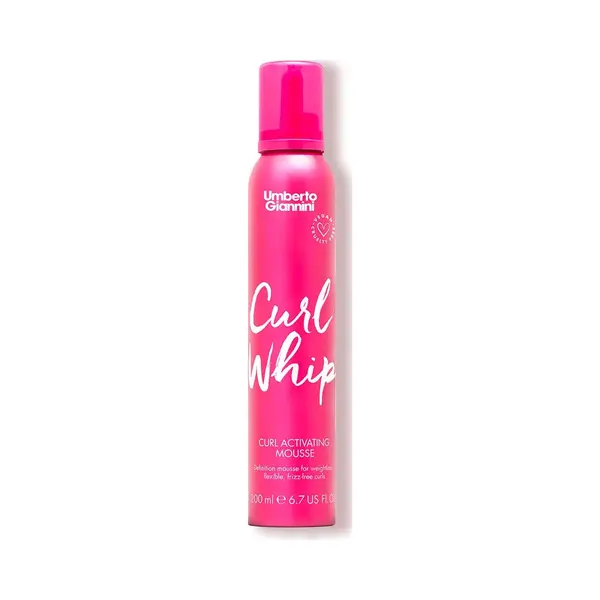 Umberto Giannini Curl Whip Curl Activating Mousse, Vegan & Cruelty Free Frizz Solution Mousse For Curly Or Wavy Hair, 200 Ml thumbnail