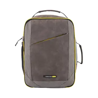 Cabin Max CabinMax Manhatten – Handbagage 24L Wizzair – Rugzak – Schooltas - 40x30x20 Cm – Compact Reistas – Lichtgewicht – Geel