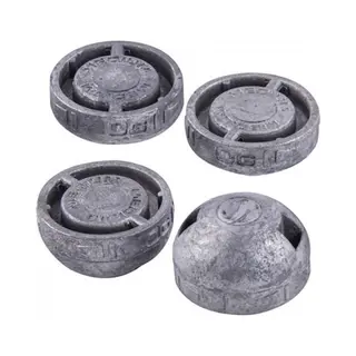 Guru Window Feeder Weights - Medium - Weight Pack Heavy - 50g + 60g - Grijs