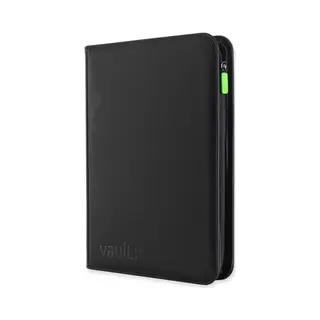 Vault X 9 Pocket Trading Card Zip Binder, 360 Cards, Premium Exo-Tec Album Material, 20 Side-Loading Pages, Folder For Collectible Games, Sports, Tcg