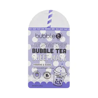 Bubble T Face Sheet Mask In Jasmine With Aloe Vera & Niacinamide 20ml