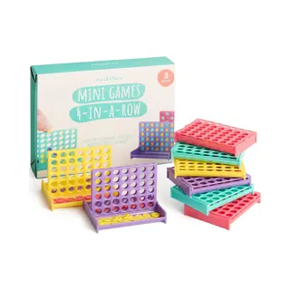 The Twiddlers Mini 4 Op Een Rij Spellen - Kleine Bordspellen Voor Kinderen