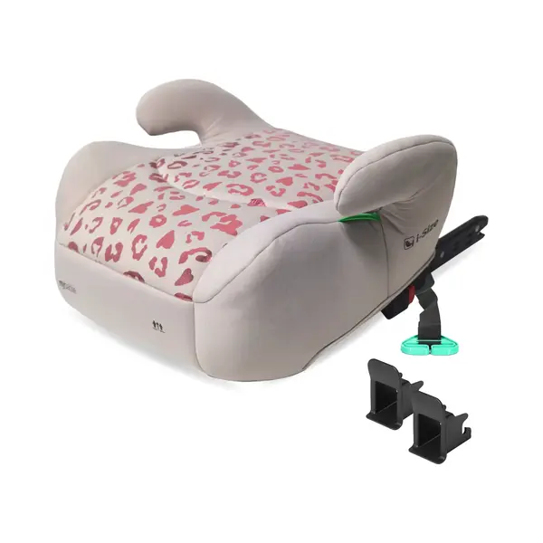 My Babiie MBCSB20 Booster R129 Car Seat With Isofix - Pink Leopard thumbnail