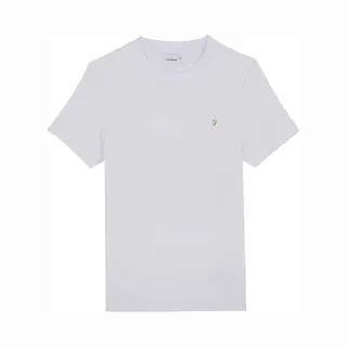 Farah Danny T-Shirt In White - 2XL