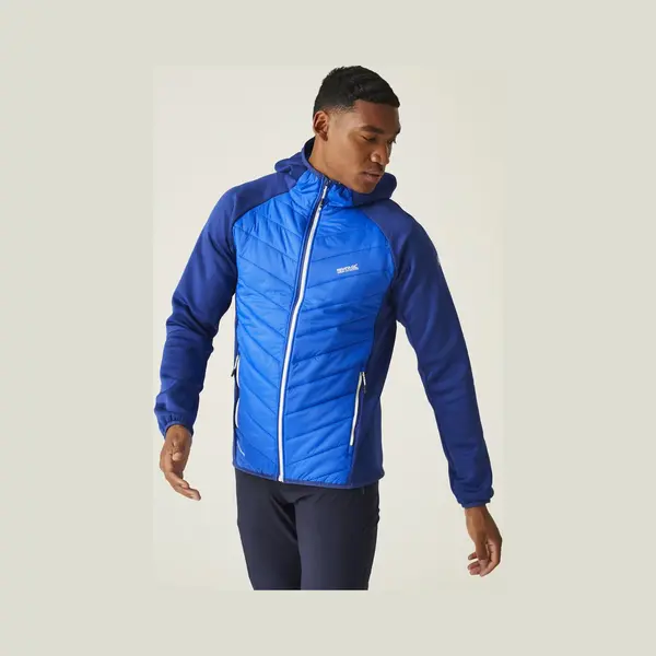 Regatta AndresonVIII Hybrid-Jacke Für Herren, Wattiert, Blau thumbnail