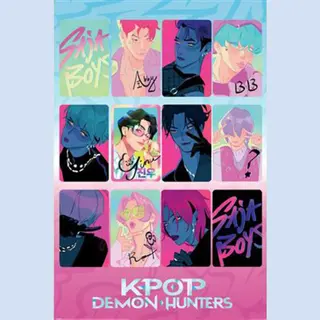 Pyramid International K-Pop Demon Hunters Poster „Saja Boys“ | Offizielles Maxi-Poster 91, 5 × 61 Cm | Stylische Wanddeko Im K-Pop Look – Jinu