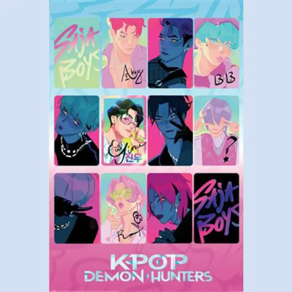 Pyramid International K-Pop Demon Hunters Poster „Saja Boys“ | Offizielles Maxi-Poster 91, 5 × 61 Cm | Stylische Wanddeko Im K-Pop Look – Jinu thumbnail