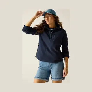 Regatta Frankie Half Zip Insulating Fleece In Navy