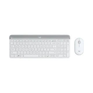 Logitech MK470 Tastatur Maus enthalten Universal Rf Wireless Qwerty Englisch Weiß
