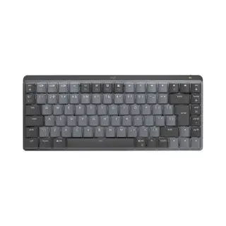 Logitech Mx Mini Mechanical toetsenbord Kantoor Rf-draadloos + Bluetooth Qwerty Us International Grafiet, Grijs