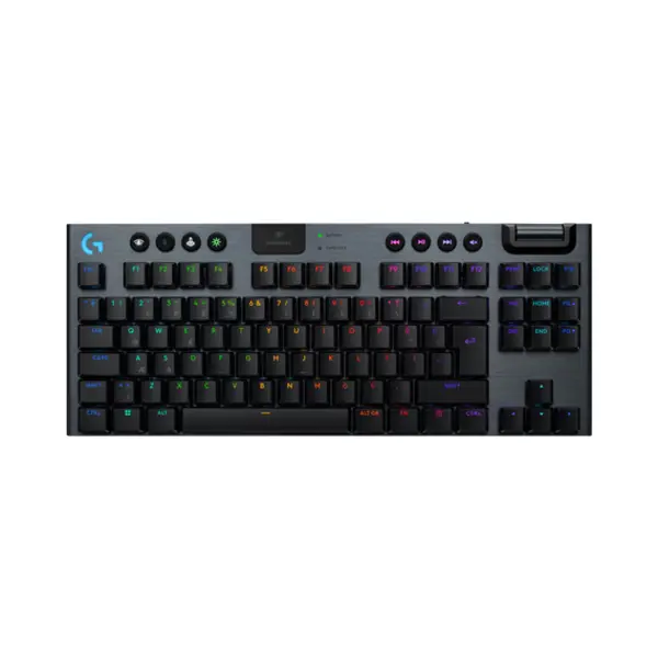 Logitech G G915 X Lightspeed keyboard Gaming Usb + Rf Wireless + Bluetooth Qwerty Us International Black thumbnail