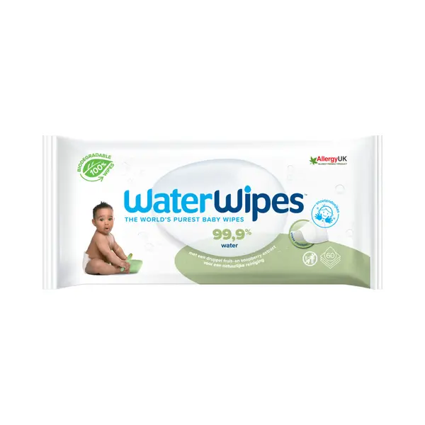 Water Wipes Baby Soapberry Baby-Feuchttücher 60 Stück thumbnail
