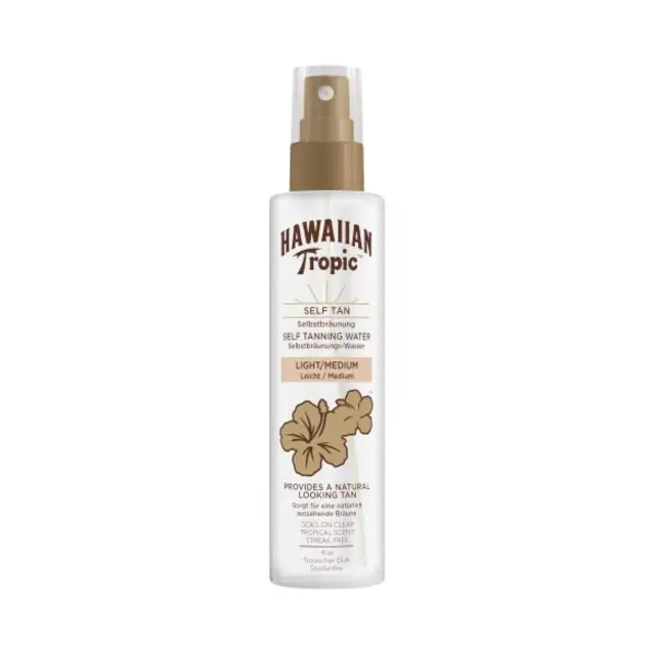 Hawaiian Tropic Light/Medium Selbstbräunungswasser 190ml thumbnail