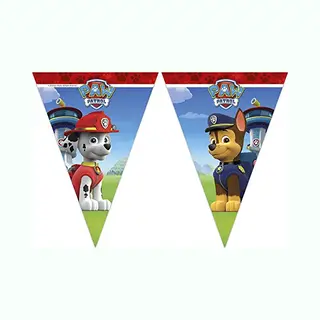 Procos 81369 Wimpelkette Für Party, Paw Patrol, Mehrfarbig, PR89507