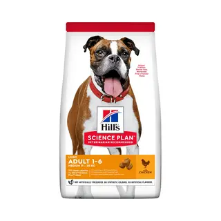 Hills 604282 Hundefutter 2,5 kg Hähnchen, Rind