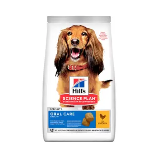 Hills Hill's Science Plan Adult Oral Care Medium Hundefutter - Huhn - 12 Kg