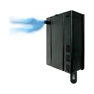 Biologische Filter Shark Zwart S – 3-in-1 Binnenfilter Voor Aquaria Tot 100L – 300 L/u – Flamingo Aquariumfilter 4W