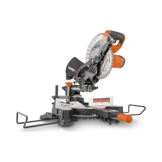 Powerplus Dual Power Accu Verstekzaag POWDP2560 - 20V Telescopische Zaagmachine, Ø210mm - Laser - Zonder Accu En Lader - Met 1 Acc.