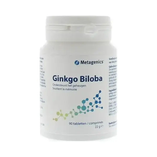 Metagenics Ginkgo Biloba 60 Mg | 90 Tabletten thumbnail