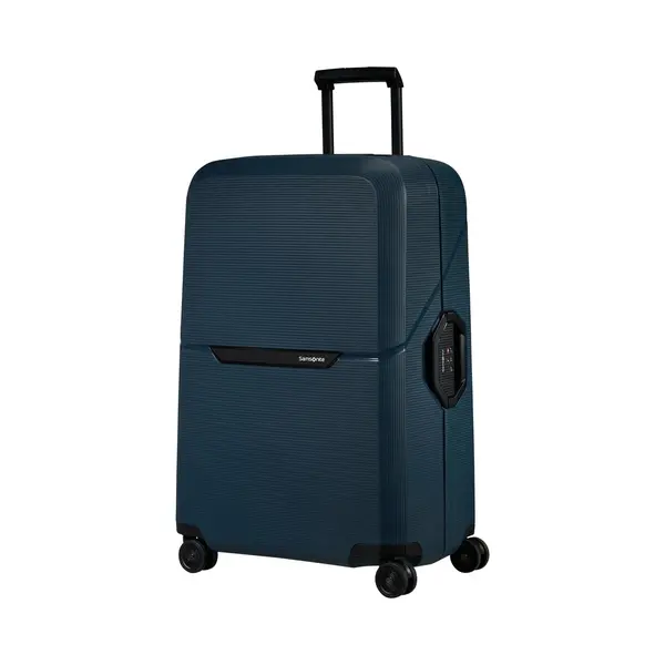 Samsonite Magnum Eco - Reiskoffer 75/28 - Hardcase - 4 Wielen - Midnight Blue thumbnail