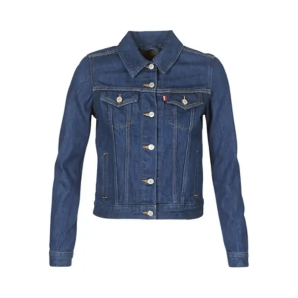 Levi's Für Damen. 29945-0036 Original Trucker Jacke Blau (S), Lässig, Baumwolle, Bio-Baumwolle, Nachhaltig thumbnail