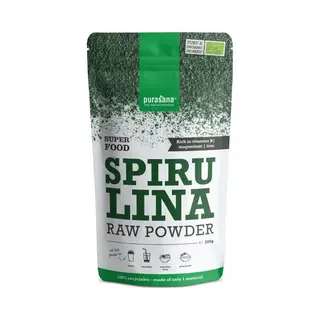 Purasana Raw Spirulina Poeder Bio - 200g
